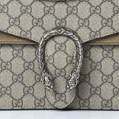 Gucci GG Supreme Monogram Small Dionysus Shoulder Bag Taupe 10 of 10