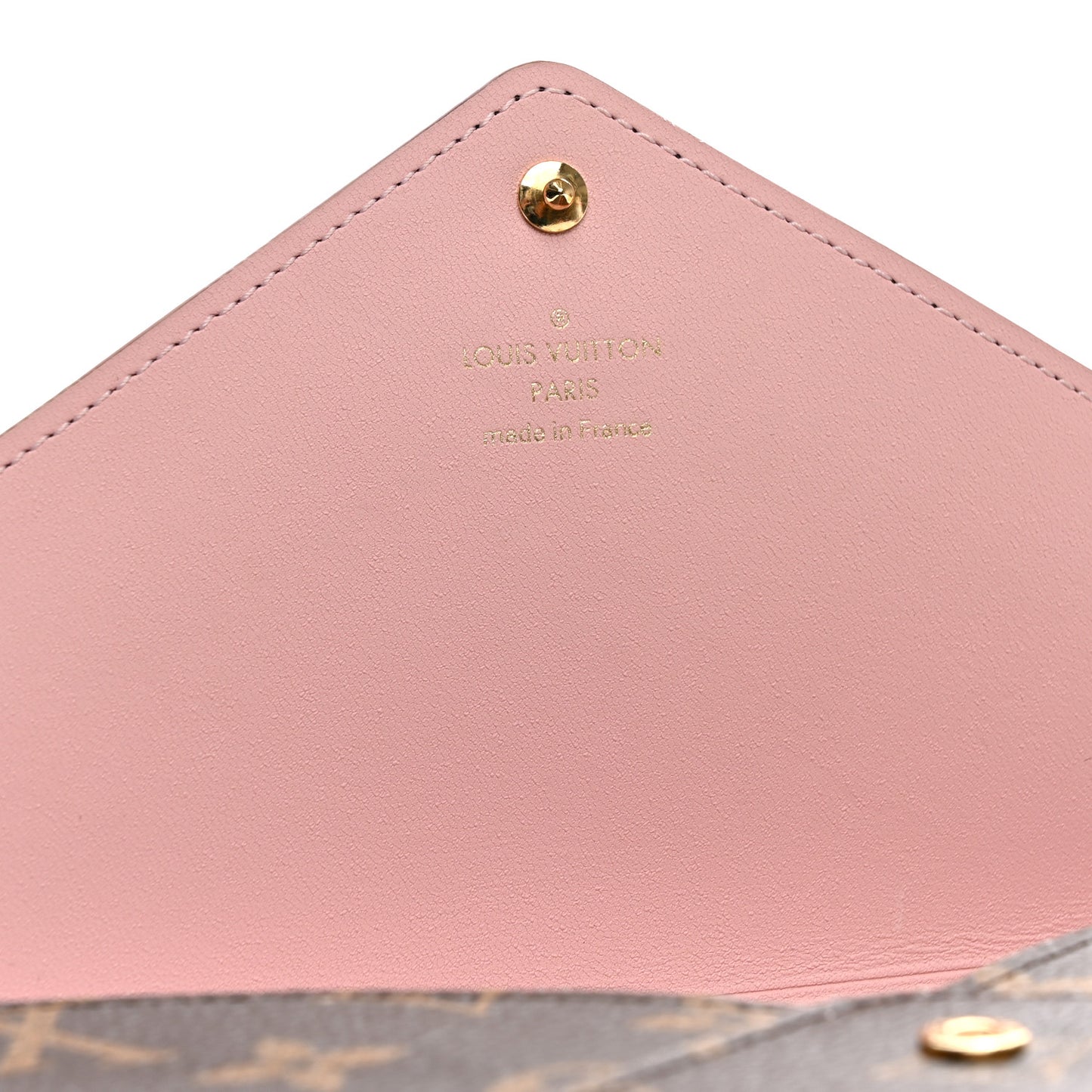 Monogram Large Kirigami Pochette Insert Rose Ballerine
