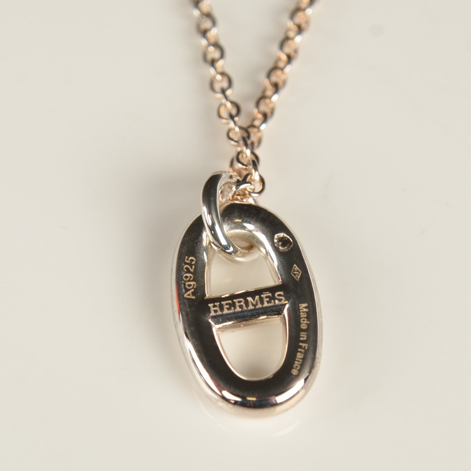 Hermes Sterling Silver Farandole Pendant Necklace PM 5 of 7