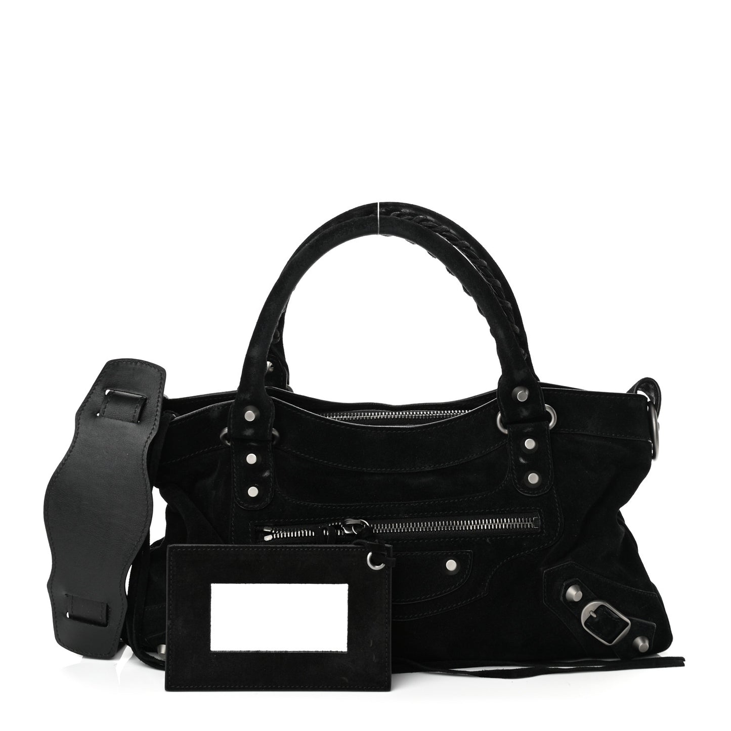 Baby Daim Suede Classic Hardware First Black
