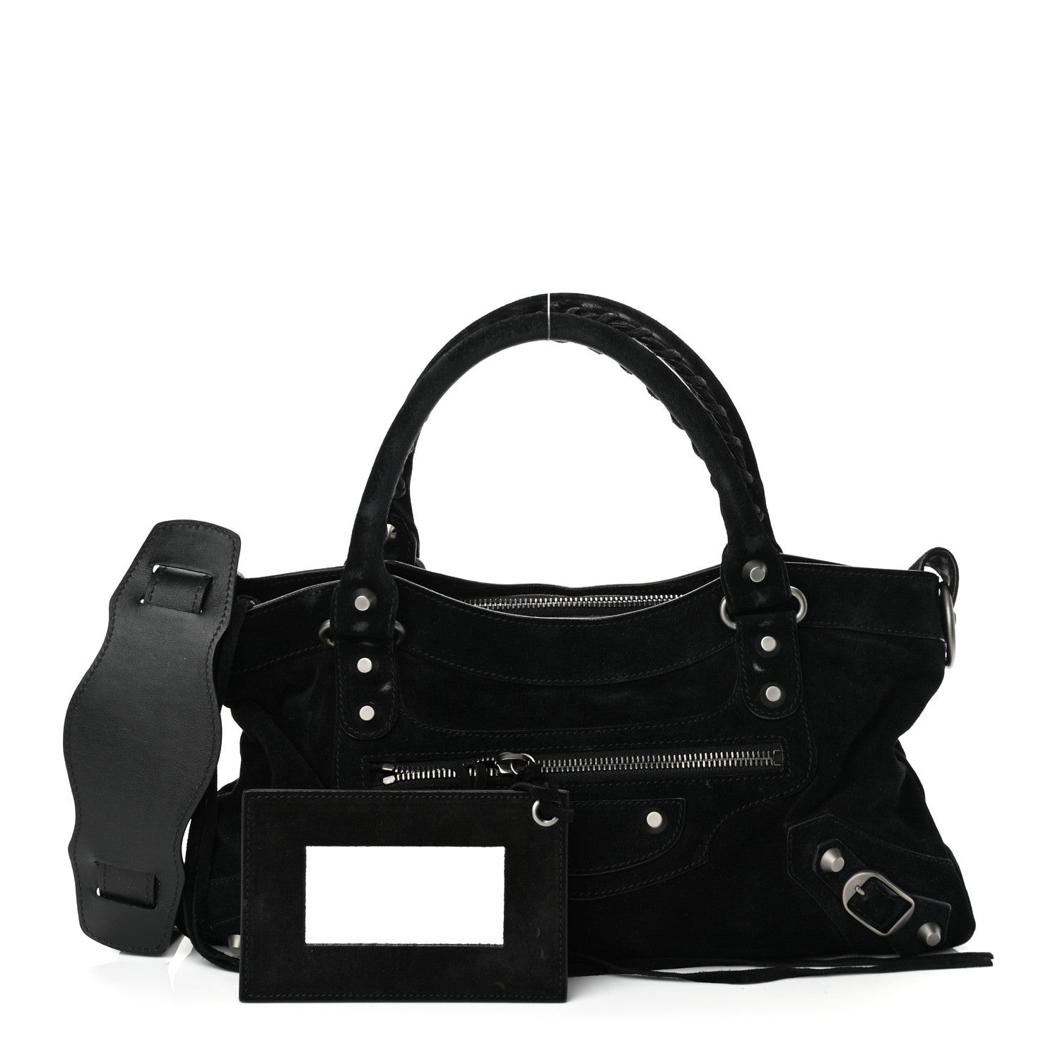 Balenciaga Baby Daim Suede Classic Hardware First Black 1 of 10
