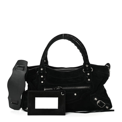 Balenciaga Baby Daim Suede Classic Hardware First Black 1 of 10