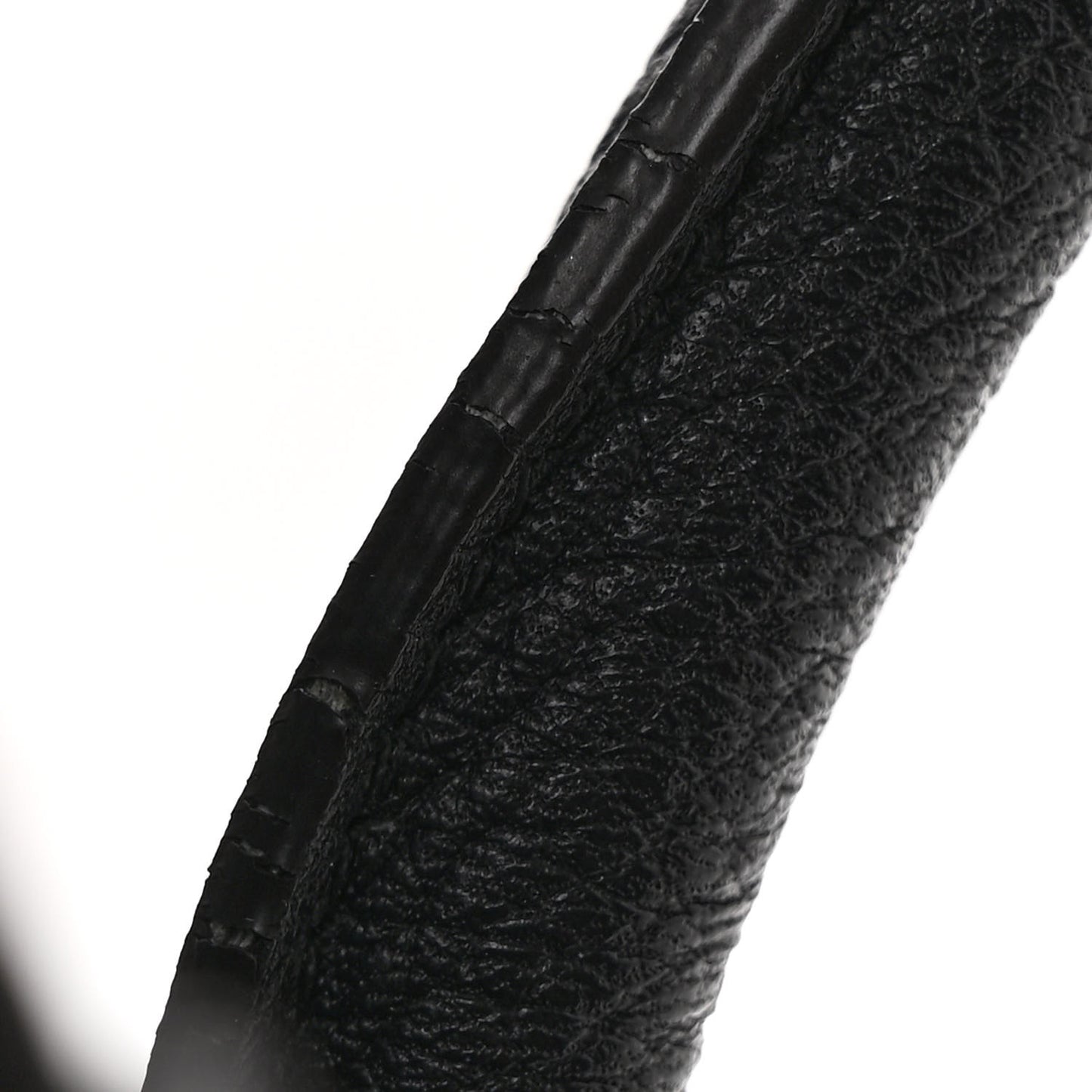 Drummed Calfskin Mini Luggage Black