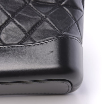 Chanel Aged Calfskin Quilted Small Gabrielle Hobo Black 11 of 11
