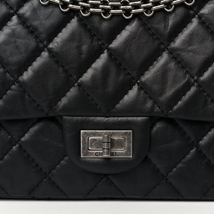Chanel Aged Calfskin Quilted 2.55 Reissue 226 Flap Black 8 of 11