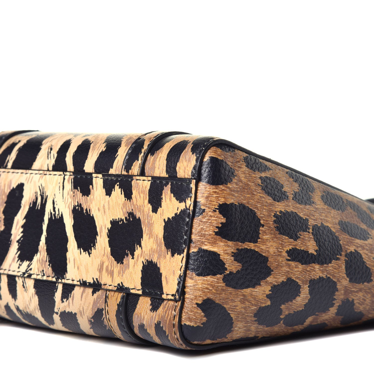 Balenciaga Calfskin Printed Leopard XXS Everyday Tote Beige White 9 of 9