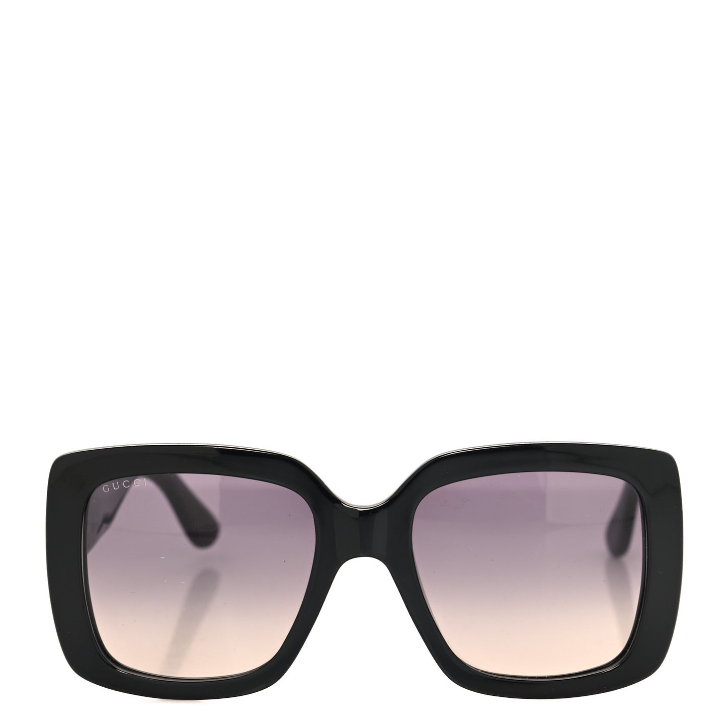Acetate Square Frame Sunglasses GG3814S Black