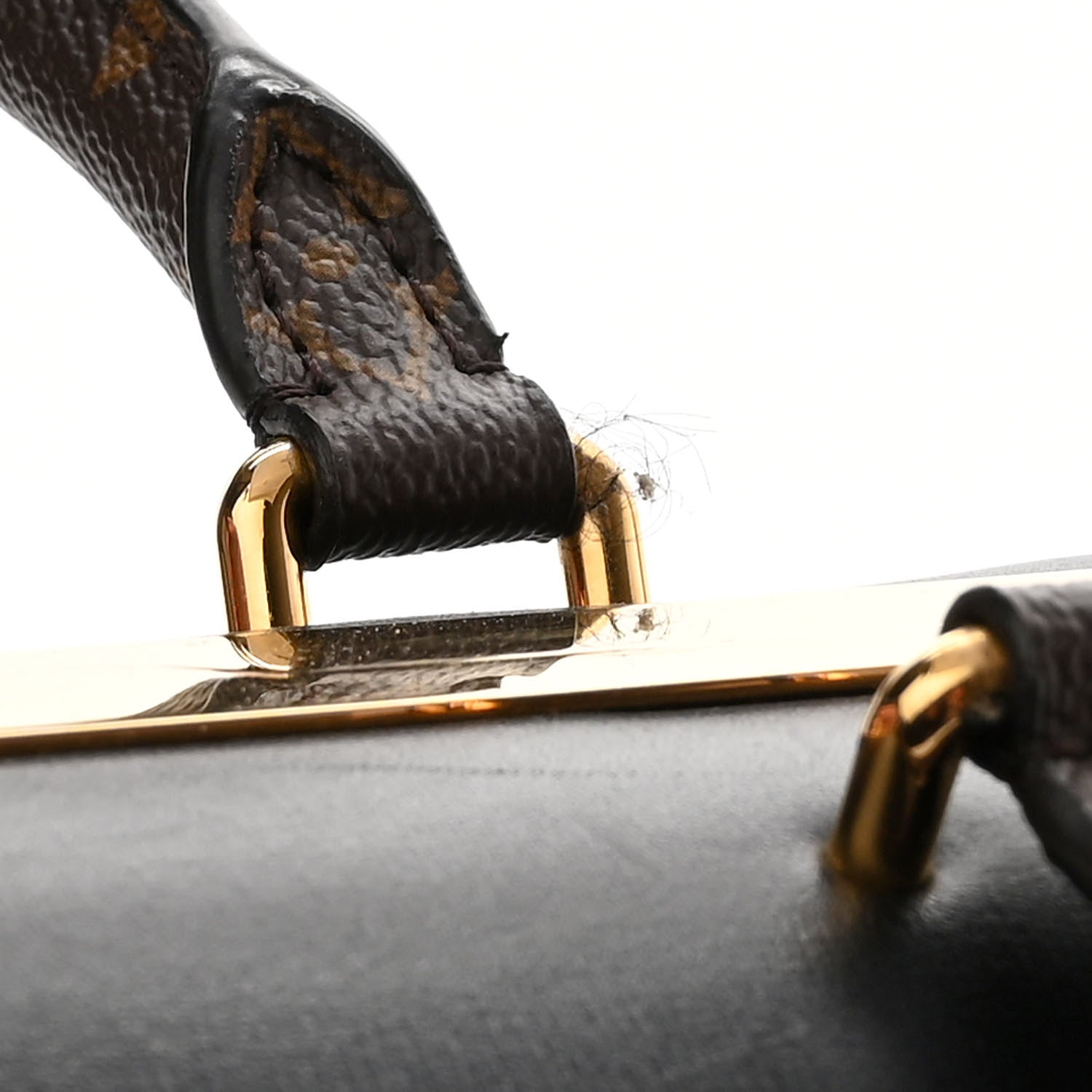 Louis Vuitton Calfskin Monogram Speedy Doctor 25 Black 11 of 14