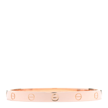 Cartier 18K Pink Gold LOVE Bracelet 17 1 of 6