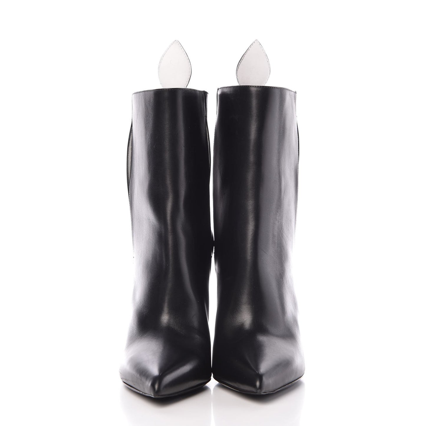 Calfskin Matchmake Ankle Boot 40 Black