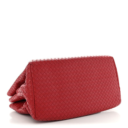 Bottega Veneta Light Calf Intrecciato Medium Roma Fraise 4 of 12
