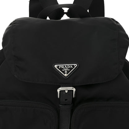 Prada Nylon Vela Large Backpack Black 8 of 10