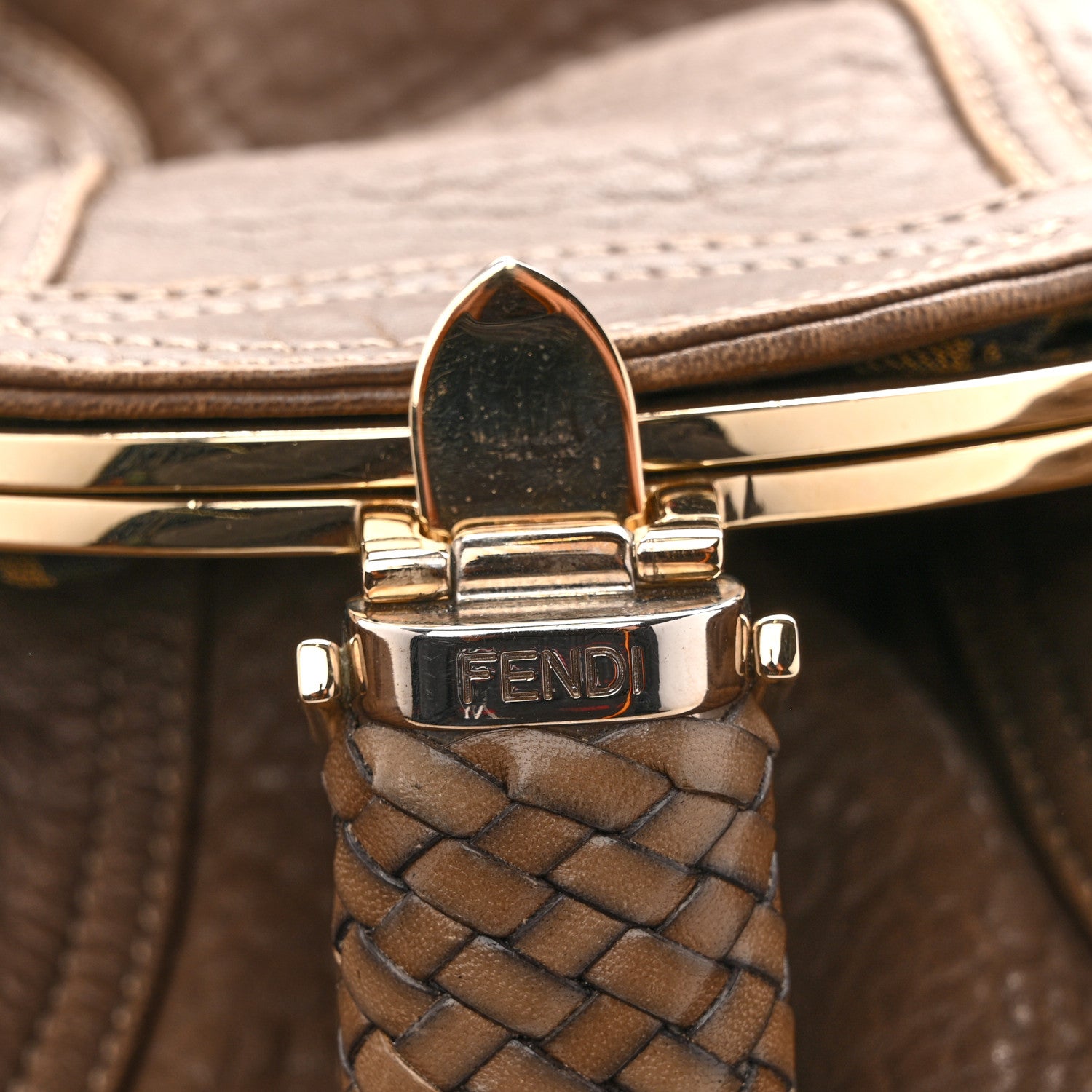Fendi Nappa Nuvolata Spy Taupe 9 of 13