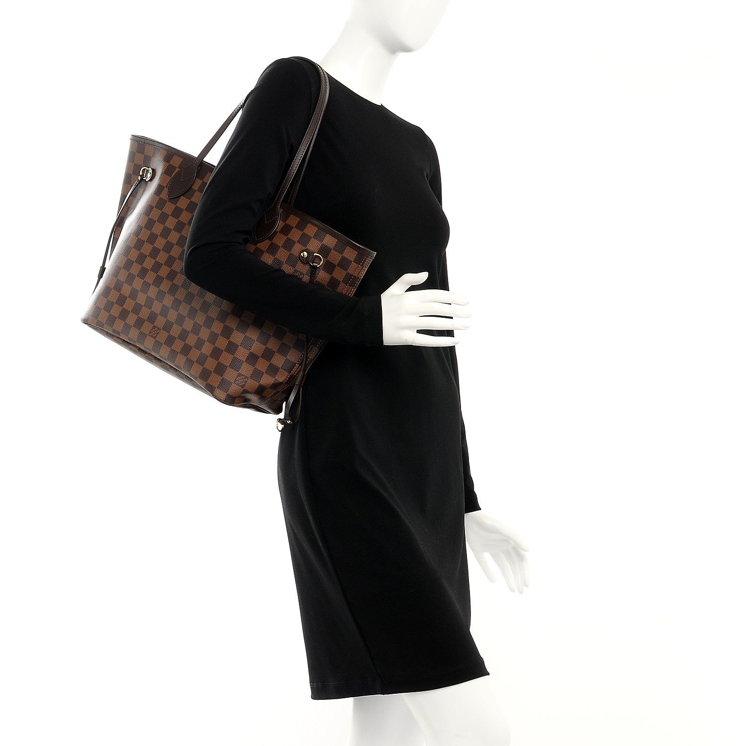 Louis Vuitton Damier Ebene Neo Neverfull MM 2 of 13