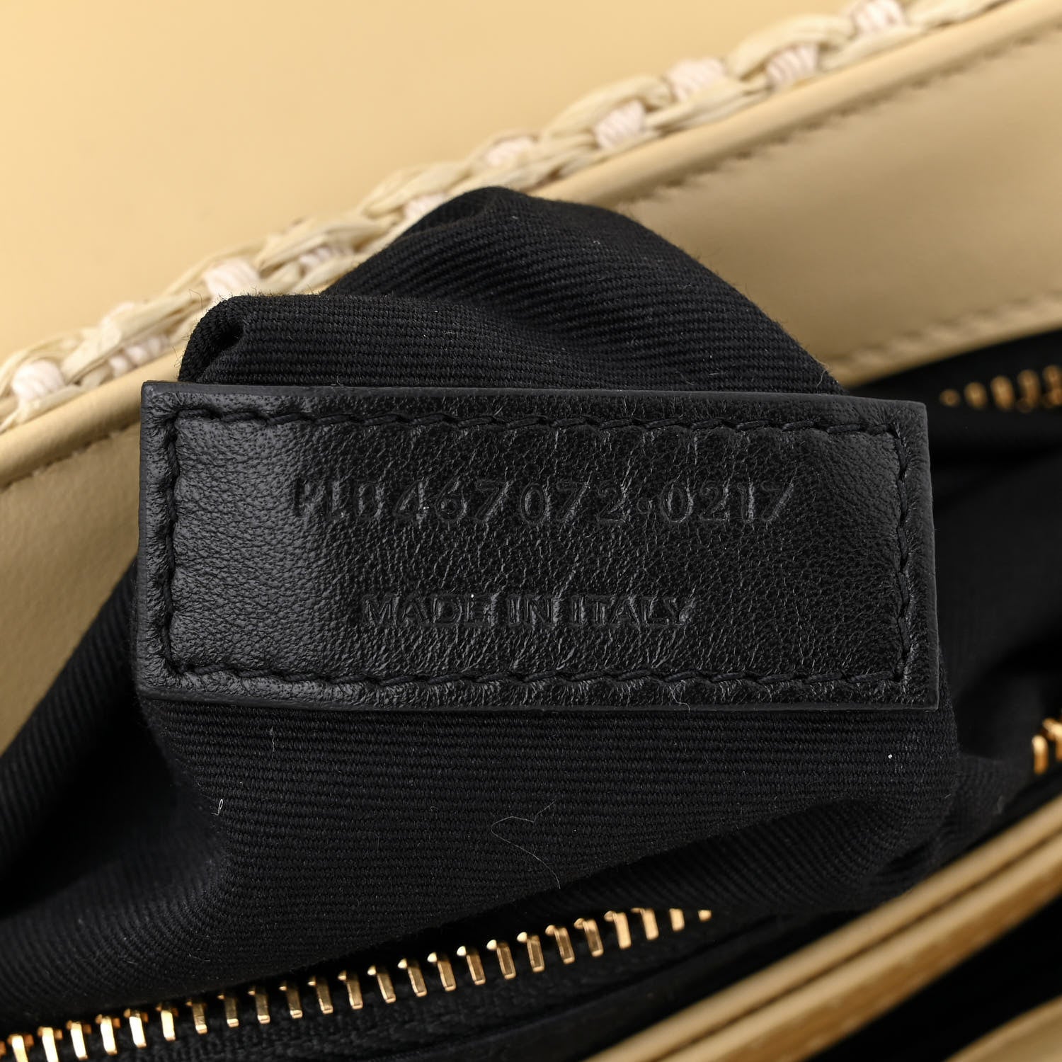 Saint Laurent Raffia Monogram Toy Loulou Chain Satchel Naturale 7 of 12