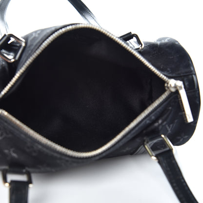 Louis Vuitton Satin Monogram Mini Papillon Black 5 of 6