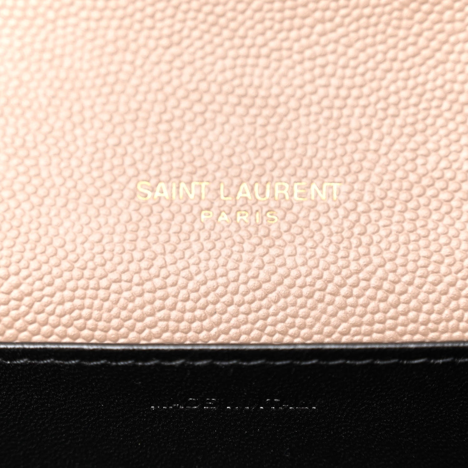 Saint Laurent Grain De Poudre Monogram Cassandra Clasp Bag Latte 6 of 10
