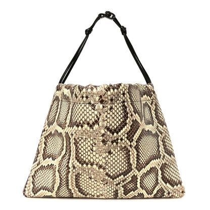 Bottega Veneta Snakeskin Dustbag Brown 1 of 10