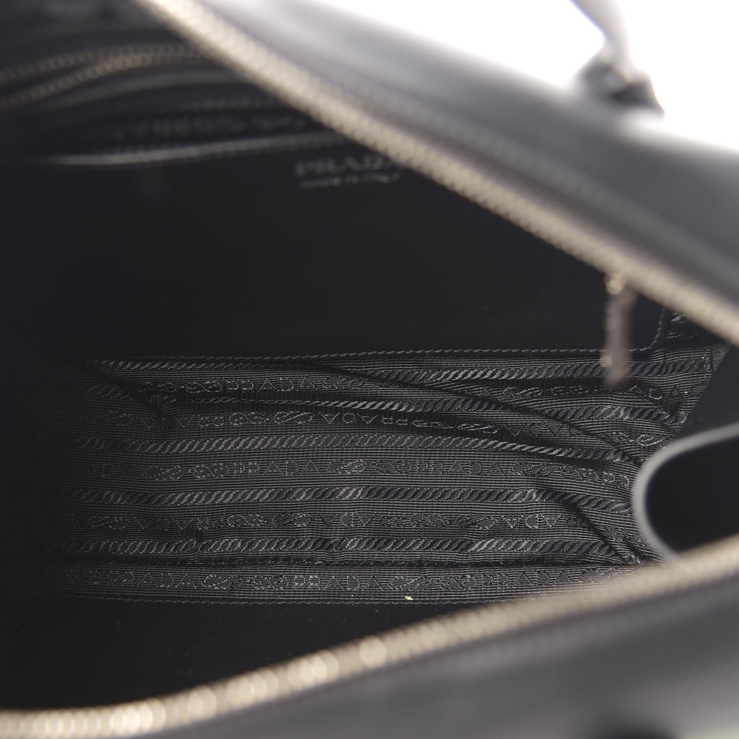 City Calfskin Racing Logo Bowler Black Verde