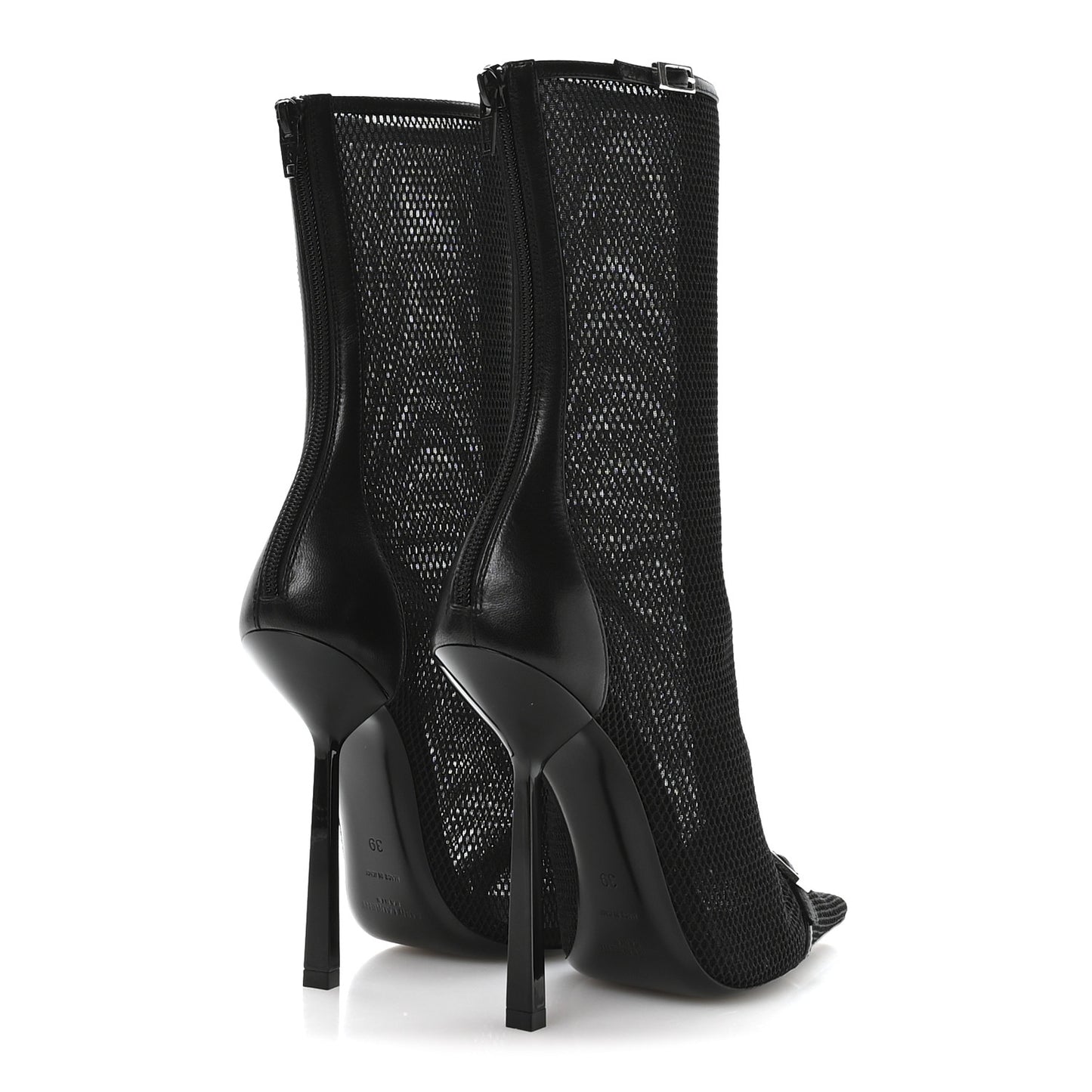 Elba Applique Tulle Aston 115 Boots 39 Black
