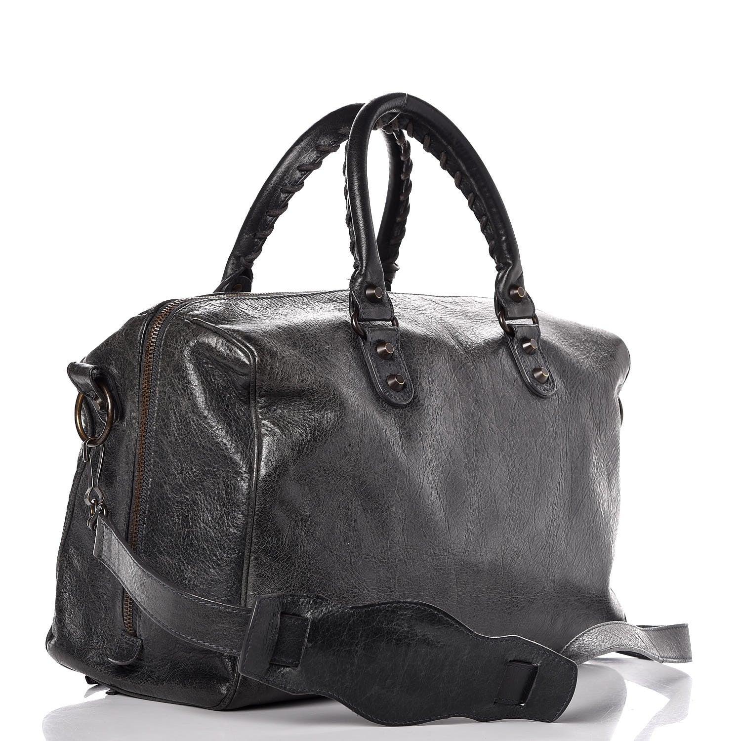 Balenciaga Agneau Classic Hardware Polly Anthracite 4 of 8