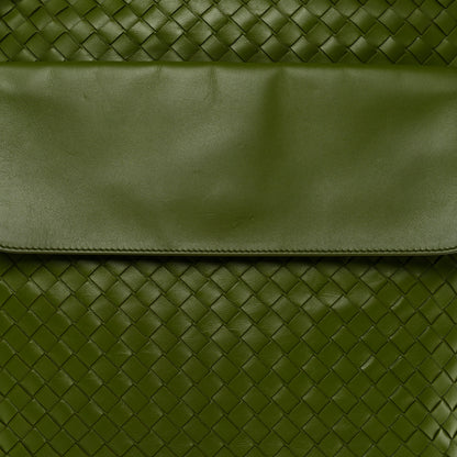Bottega Veneta Nappa Intrecciato Crossbody Messenger Green 8 of 11