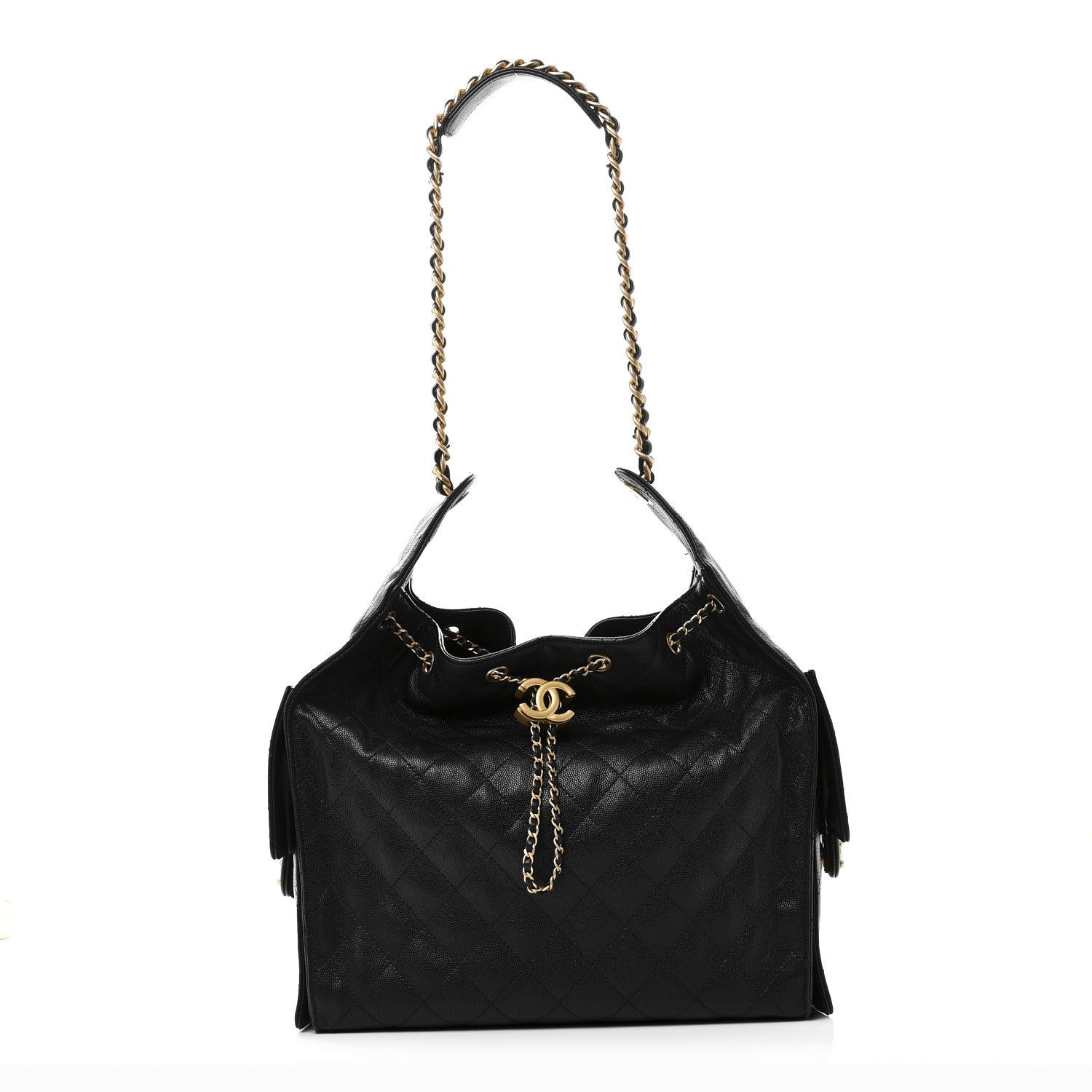 Chanel Caviar Quilted Medium Chanel 25 Handbag Black 1 of 11