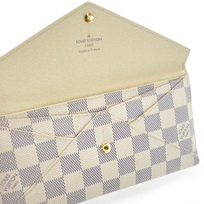 Louis Vuitton Damier Azur Long Origami Wallet 6 of 8