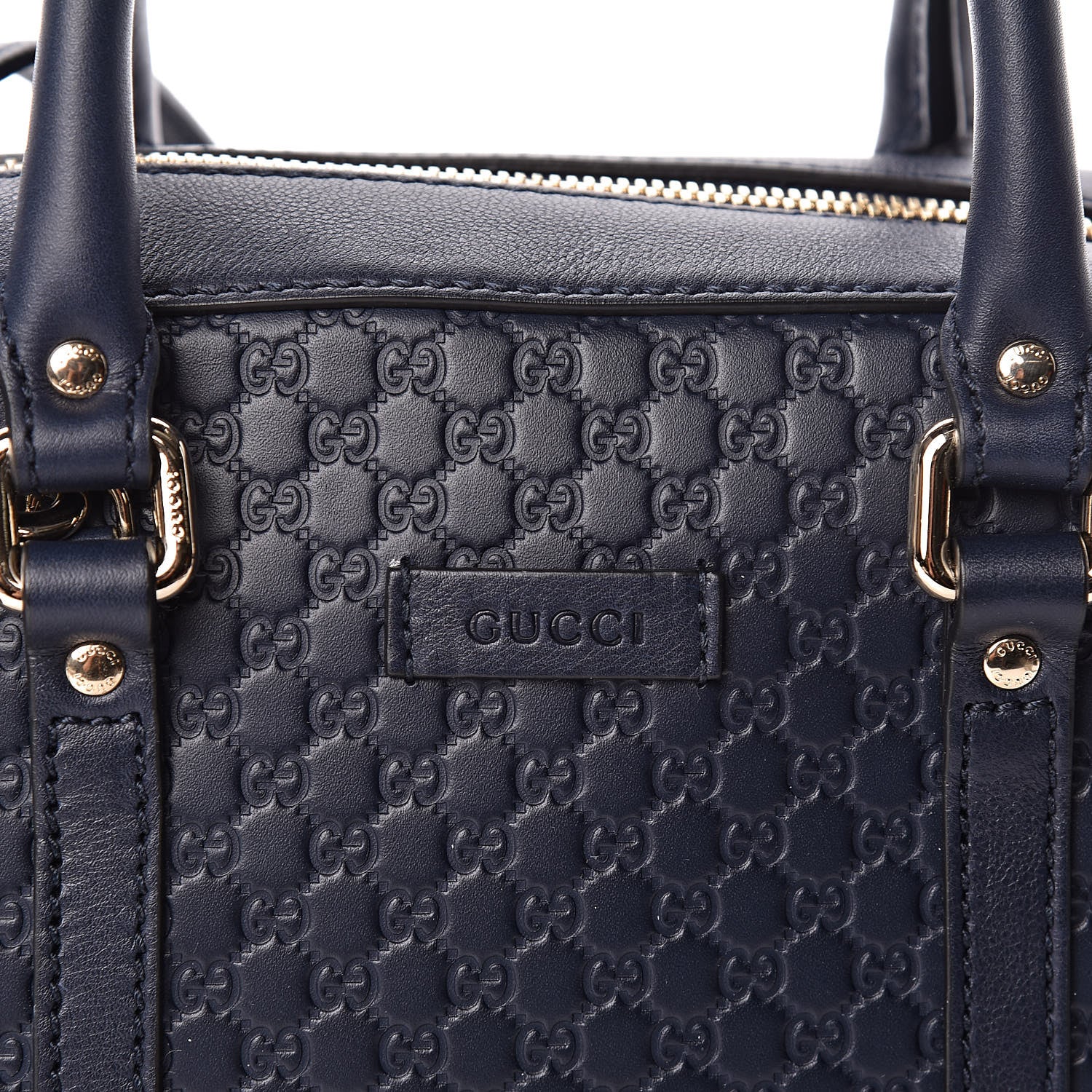 Gucci Microguccissima Medium Crossbody Bag Blue 6 of 10