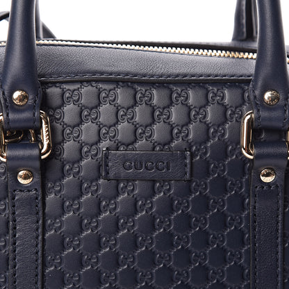 Gucci Microguccissima Medium Crossbody Bag Blue 6 of 10