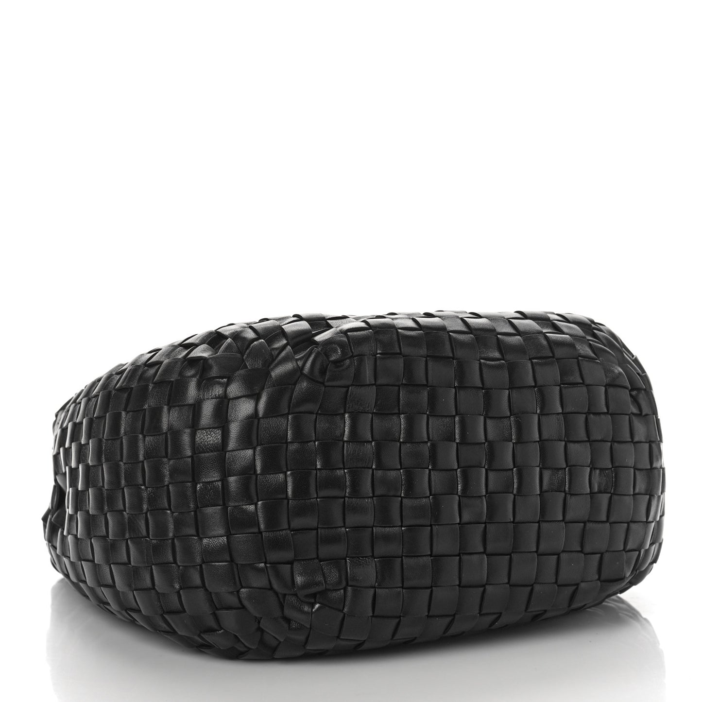 Nappa Intrecciato Hobo Black
