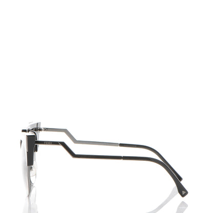 Fendi Cat Eye Iridia Sunglasses FF 0149/S Black 3 of 7