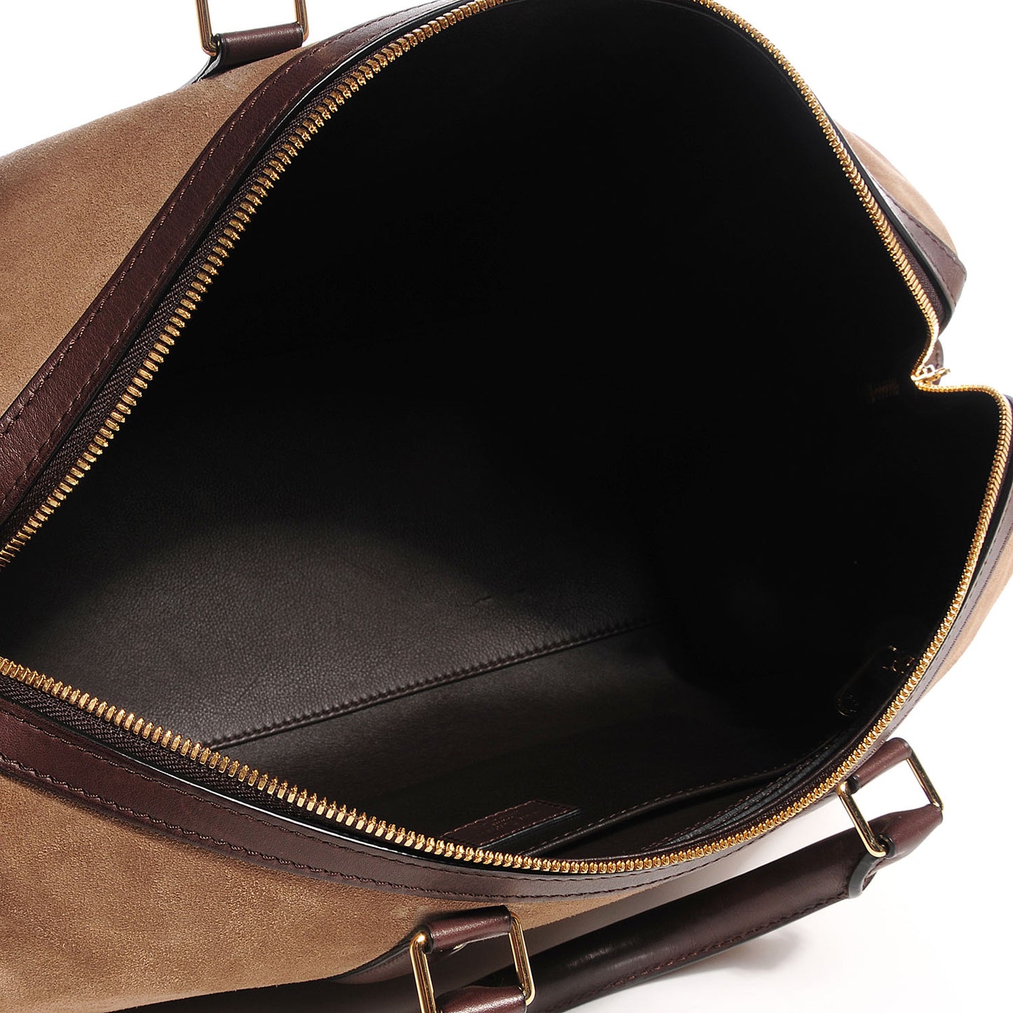 Suede Calfskin SC Bag MM BBrown