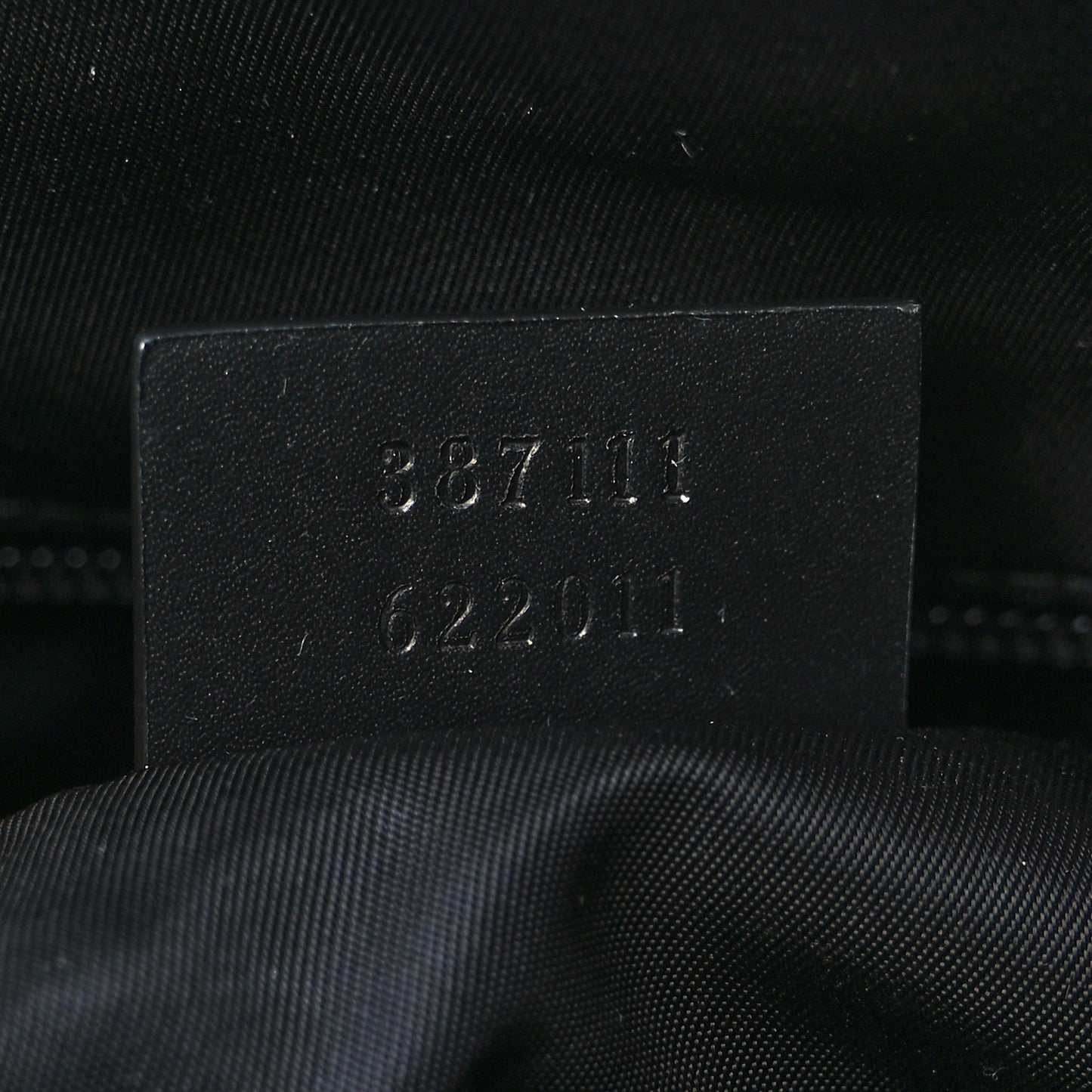 GG Supreme Monogram Web Messenger Bag Black