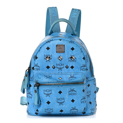 MCM Visetos Mini Stark Backpack Blue 1 of 21