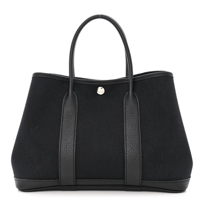 Hermes Toile Militaire Negonda Garden Party 30 TPM Black 1 of 10