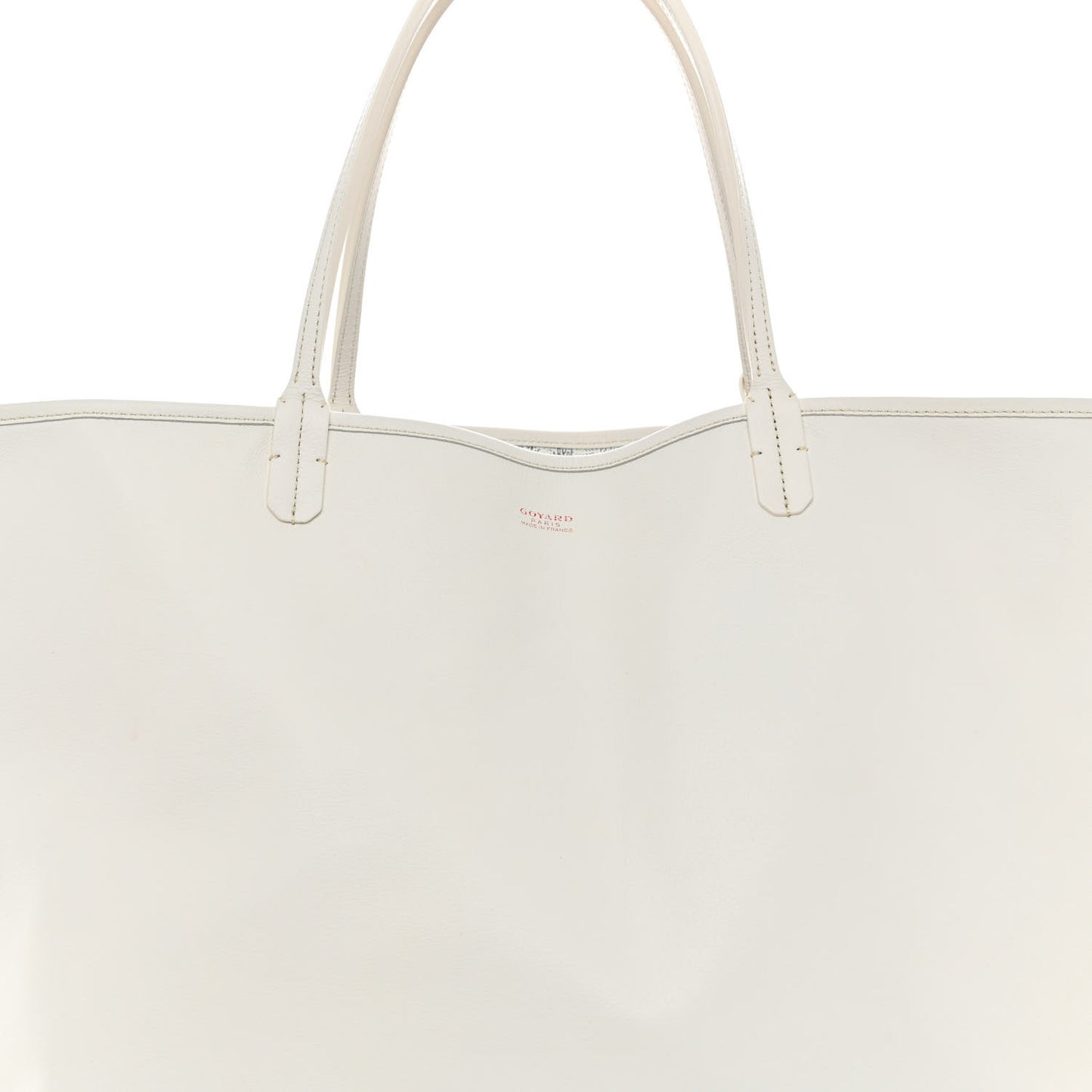 Goyardine Reversible Anjou GM White