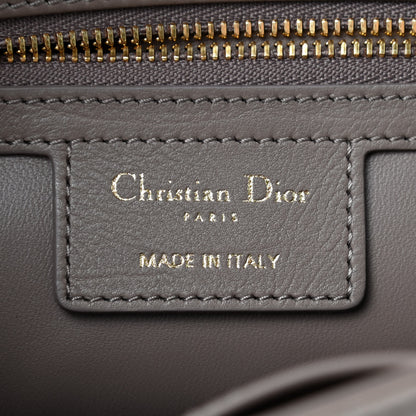 Christian Dior Lambskin Cannage Medium Caro Bag Warm Taupe 8 of 9