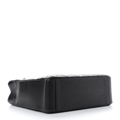 Chanel Caviar Quilted Petit Shopping Tote PST Black 4 of 9