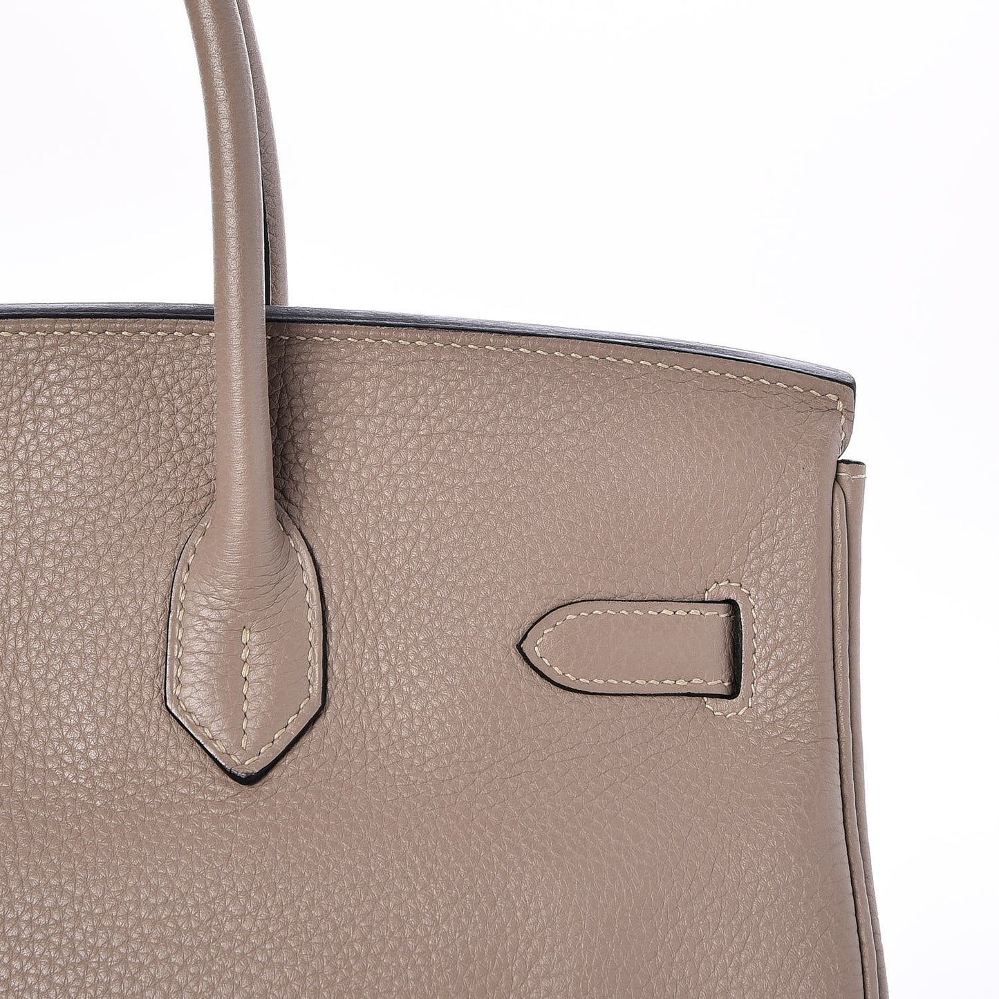 Taurillon Clemence Birkin 35 Gris Tourterelle