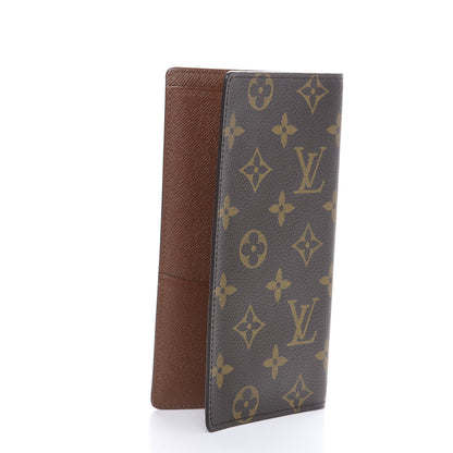 Louis Vuitton Monogram Porte Valeurs Checkbook Wallet 2 of 5