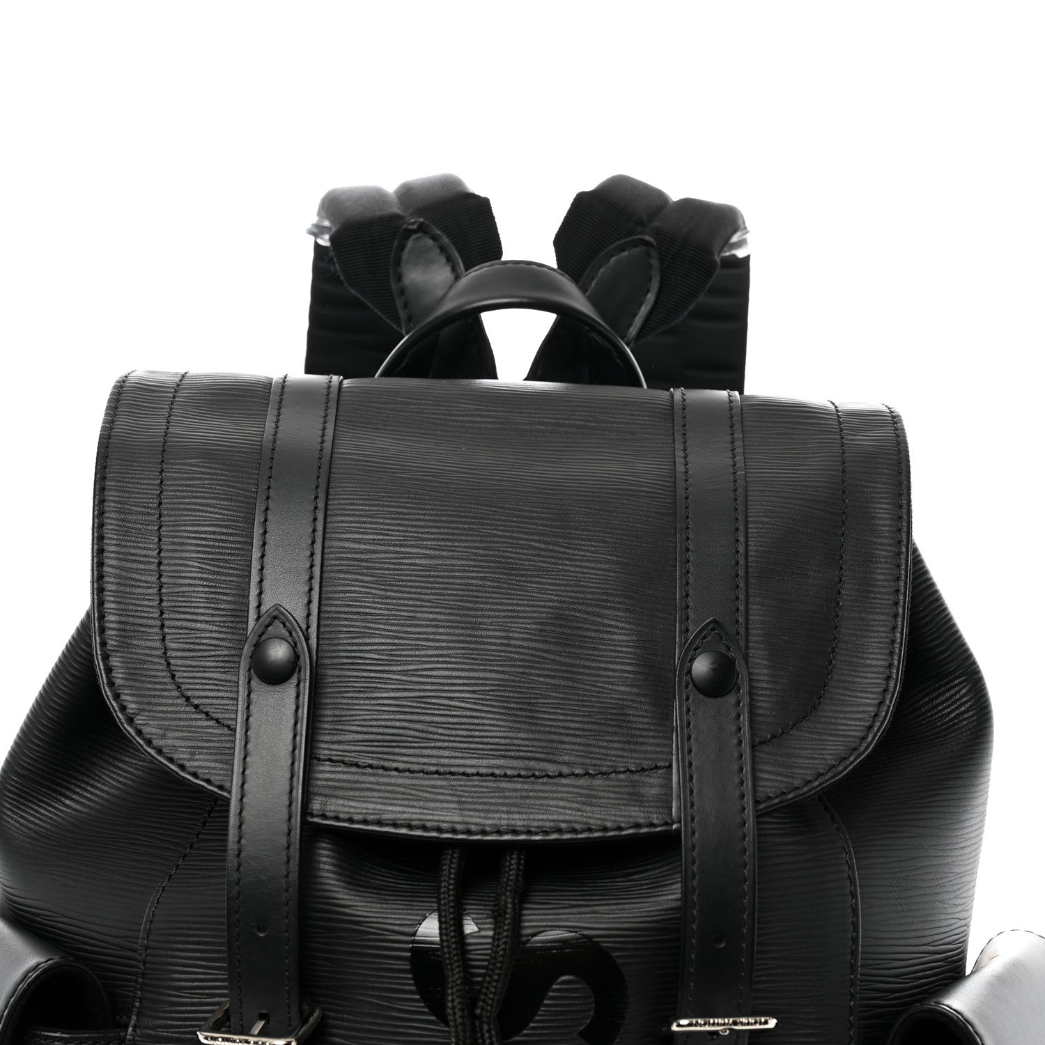 Louis Vuitton X SUPREME Epi Christopher Backpack PM Black 8 of 14