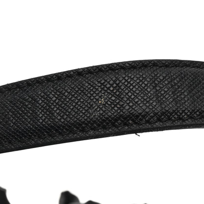 Prada Saffiano Tessuto Nylon Mini Bucket Crossbody Bag Black 10 of 10