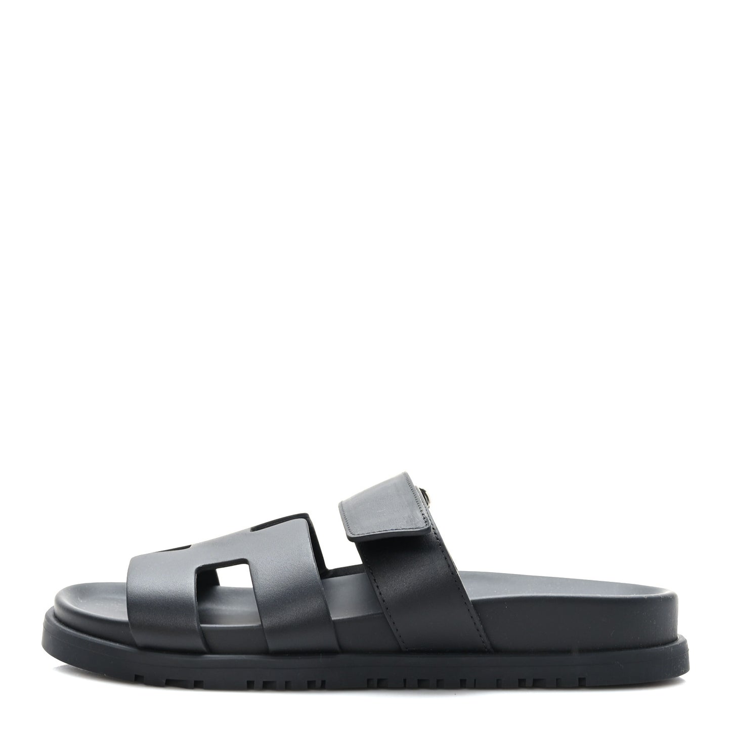 Calfskin Womens Chypre Sandals 35 Black