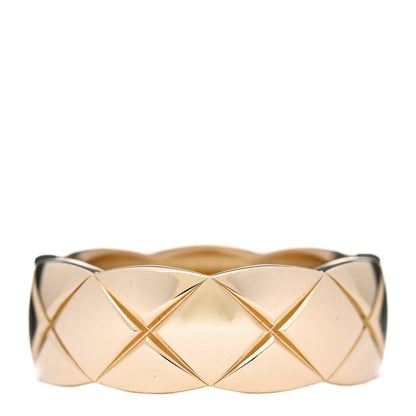 Chanel 18K Yellow Gold Small Coco Crush Ring 49 5 3 of 5