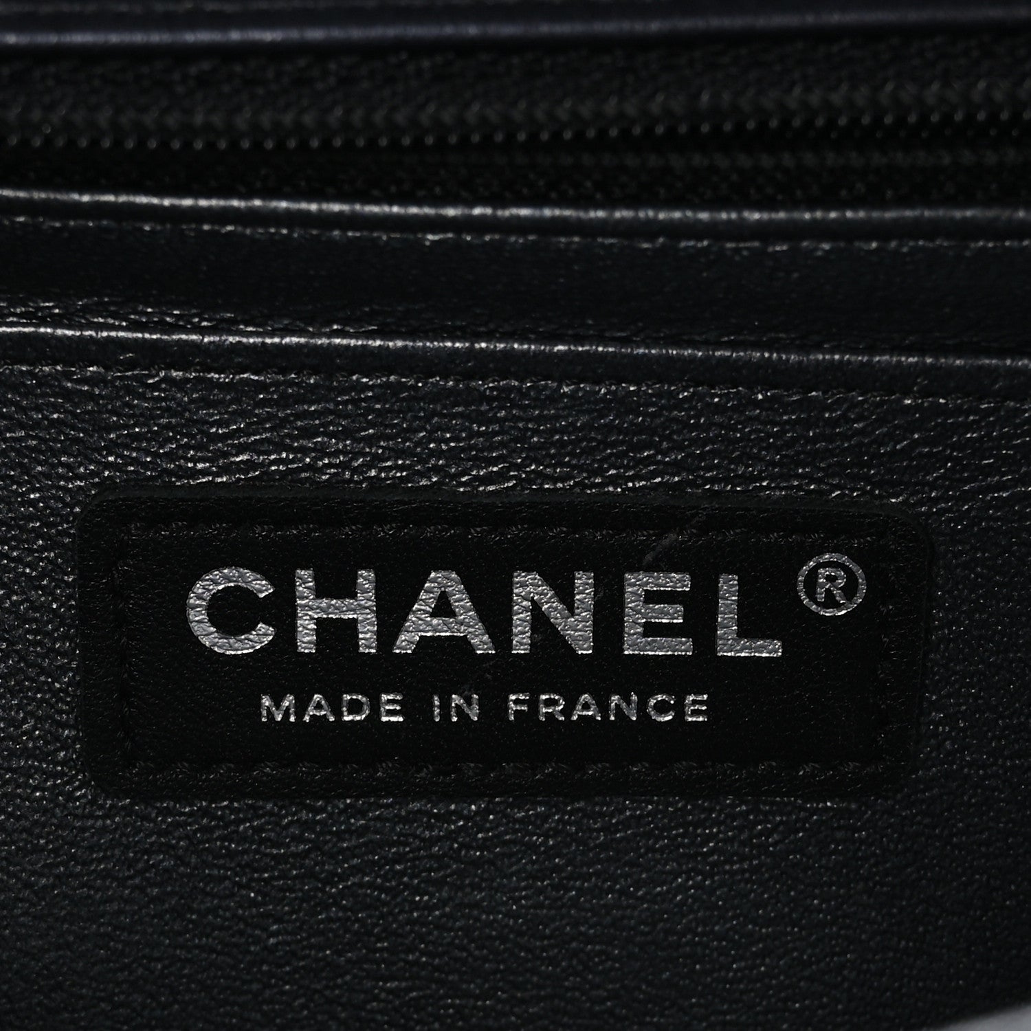 Chanel Iridescent Calfskin Quilted Mini Rectangular Flap Charcoal 6 of 11