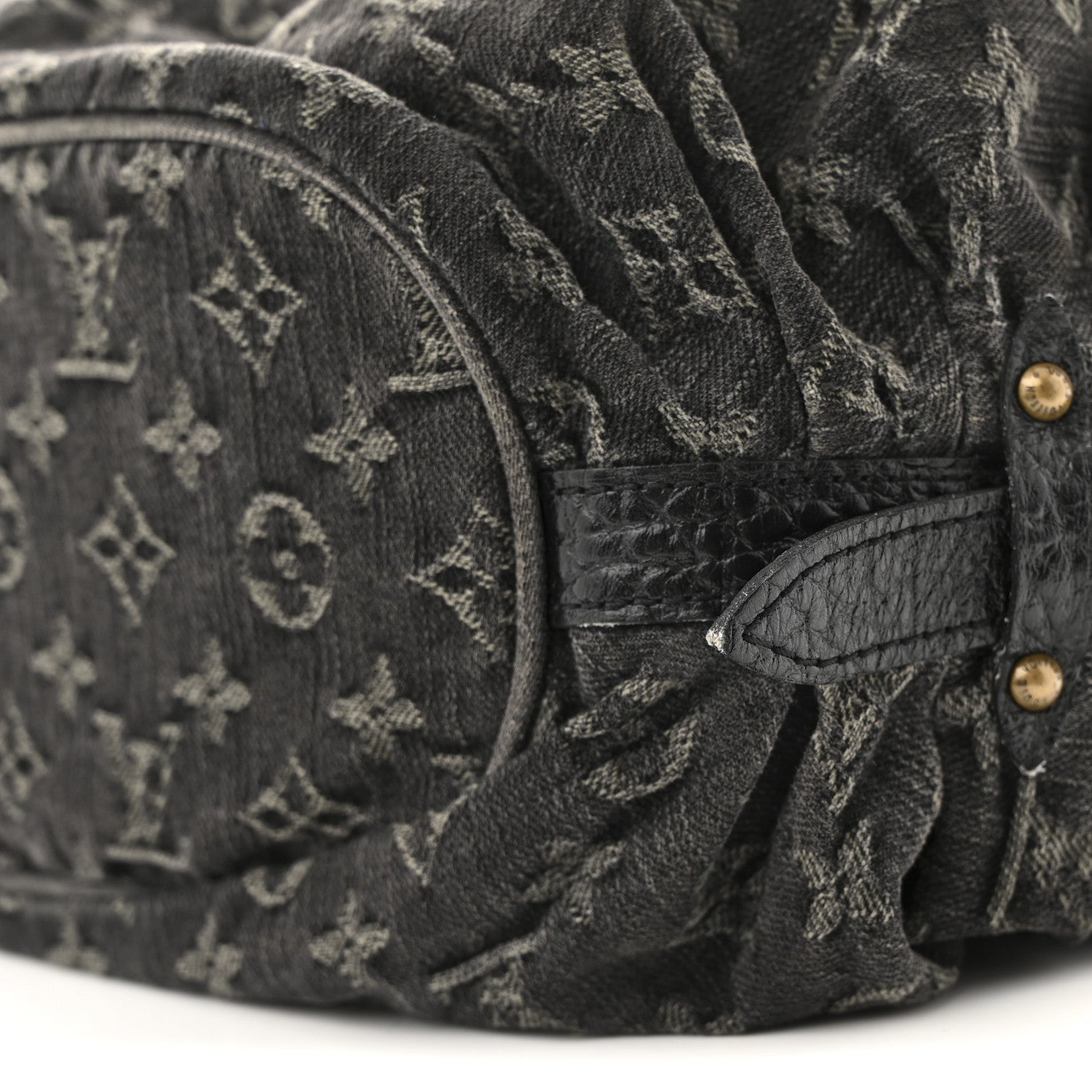 Louis Vuitton Denim Mahina XS Black 10 of 11