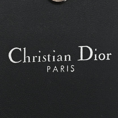 Christian Dior Metallic Patent Micro-Cannage Diorama Croisiere Chain Wallet Hyper Pink 7 of 17
