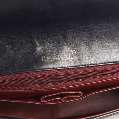 Chanel Lambskin Quilted Small Single Flap Navy 6 of 8