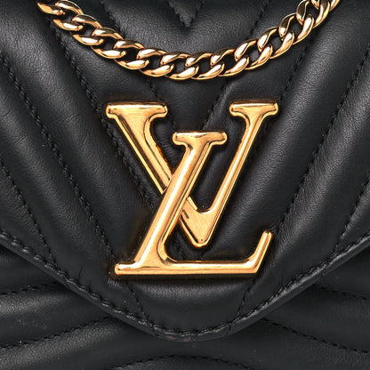 Louis Vuitton Calfskin New Wave Multi Pochette Black 7 of 15